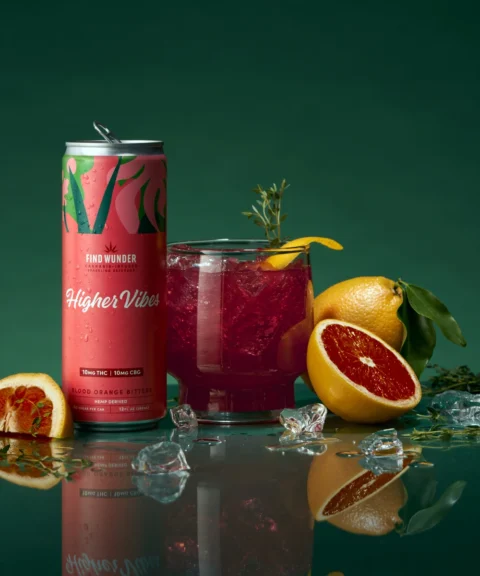 FindWunder Higher Vibes Blood Orange Bitters