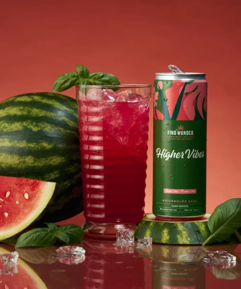 FindWunder Higher Vibes Water melon Basil