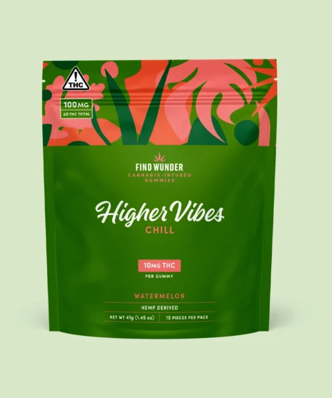 Watermelon 10mg THC cannabis-infused gummies