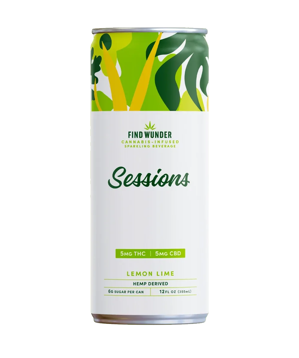 Lemon Lime 5mg THC per can low dose